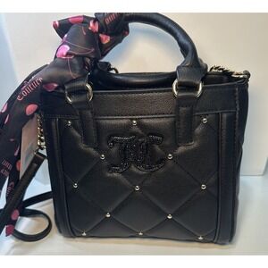 Juicy Couture Women's Liquorice Black Holding The Line Mini Bag Handbag NWT $89